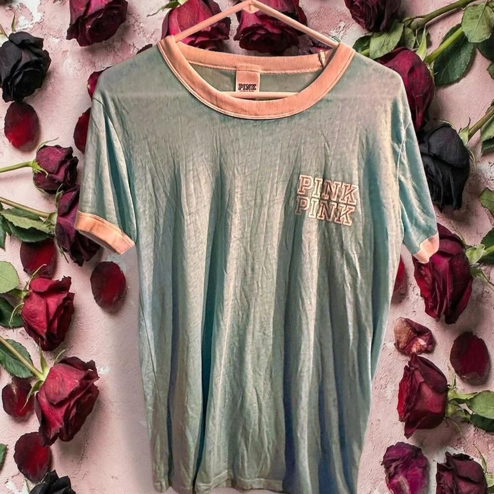 Victoria-s-secret Women's Blue T-shirt